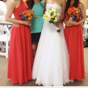 ONE DAY SALE Alfred angelo Prom / Bridesmaid Dress